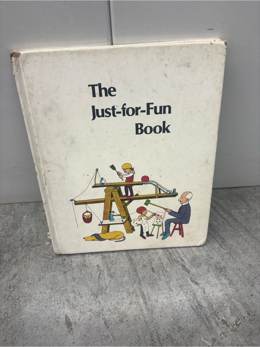 Vintage Britannica Discovery Library: The Just-for-Fun Book HC Illustrated, 1974